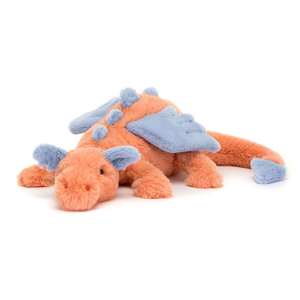 Pluszaki Jellycat Persimmon Dragon,12cm x 14cm x 50cm Pomarańczowe | Polska  GCXP-85307
