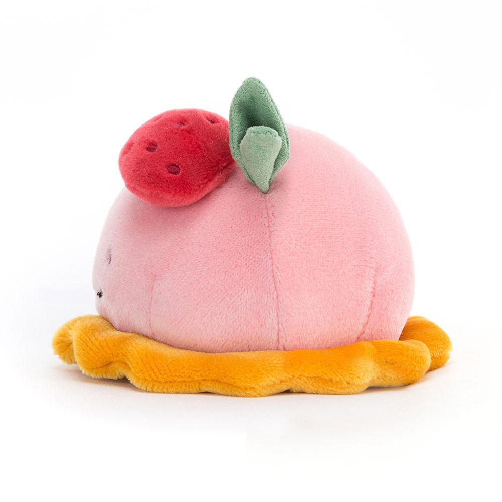 Pluszaki Jellycat Pretty Patisserie Dome Framboise,6cm x 11cm x 10cm Różowe | Polska  YAVT-95067