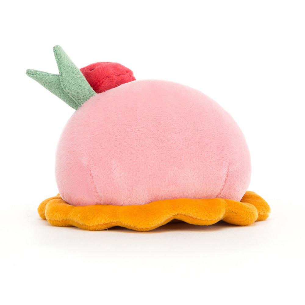 Pluszaki Jellycat Pretty Patisserie Dome Framboise,6cm x 11cm x 10cm Różowe | Polska  YAVT-95067