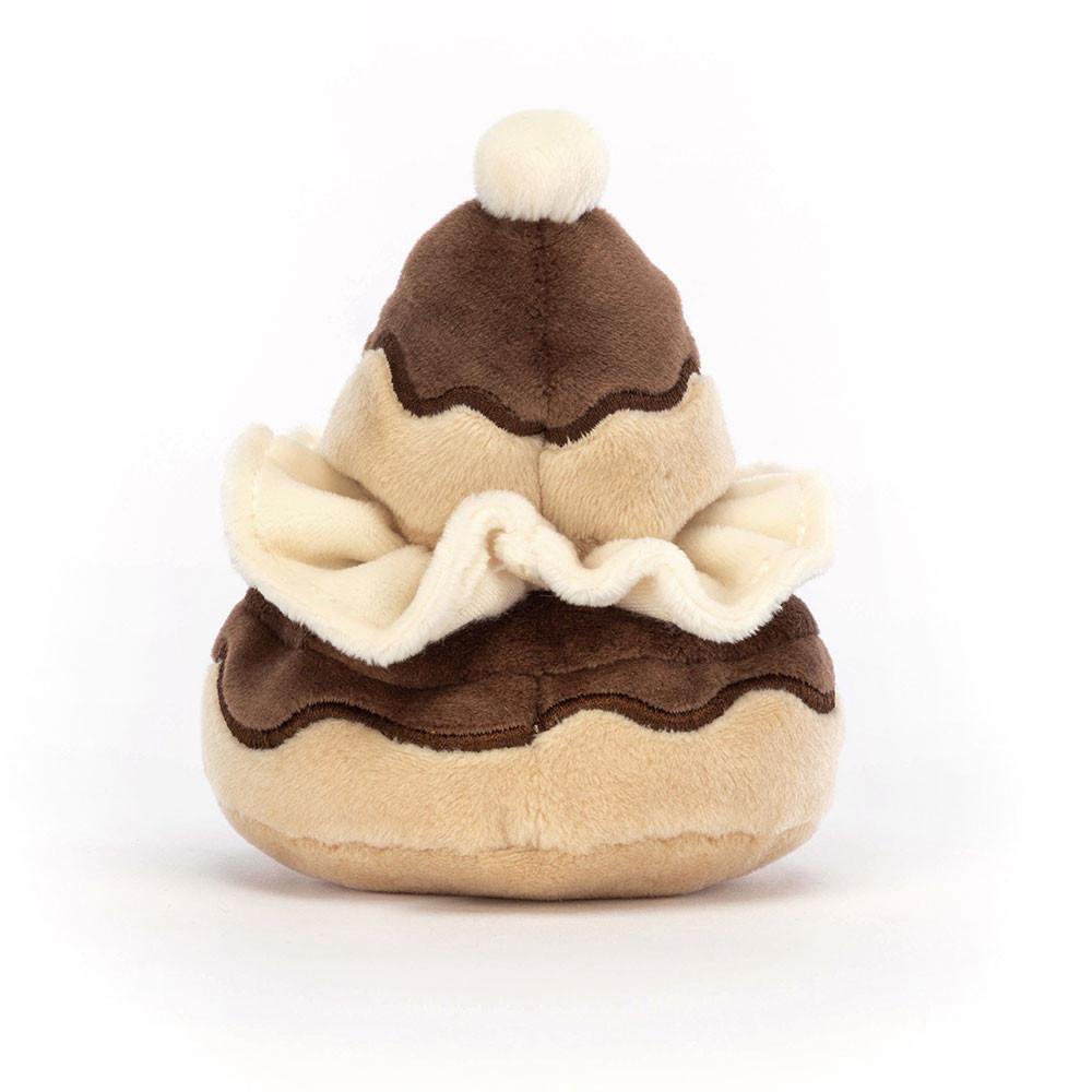 Pluszaki Jellycat Pretty Patisserie Religieuse,9cm x 8cm x 7cm Beżowe | Polska  HJQN-24397