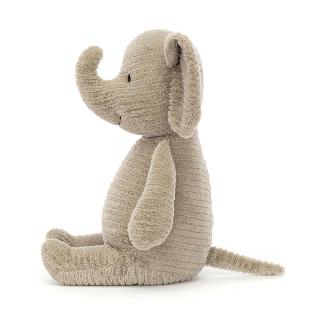 Pluszaki Jellycat Quaxy Słoń,32cm x 14cm x 10cm Szare | Polska  DGYI-92571