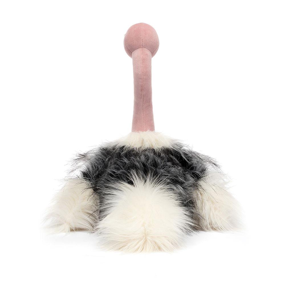 Pluszaki Jellycat Ramonda Ostrich,55cm x 15cm x 15cm Różowe | Polska  LNBU-13290