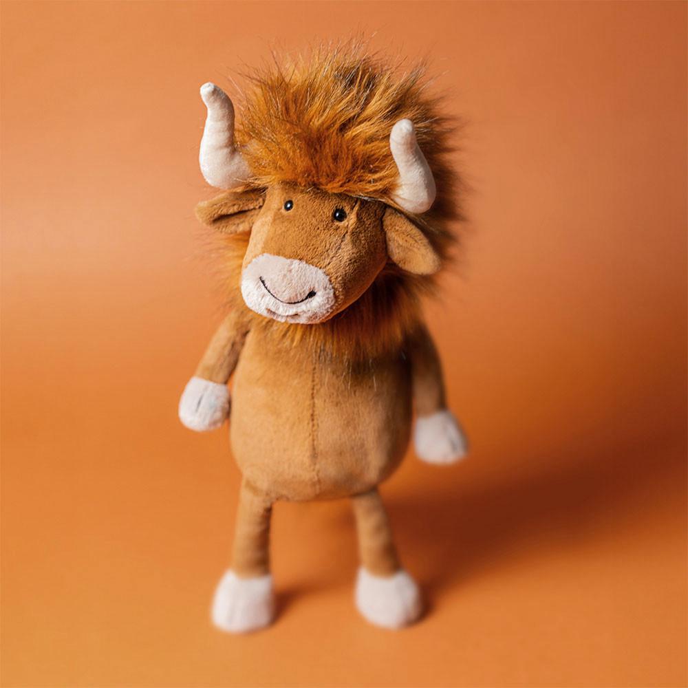 Pluszaki Jellycat Ramone Bull,33cm x 13cm x 14cm Brązowe | Polska  HYMP-71369