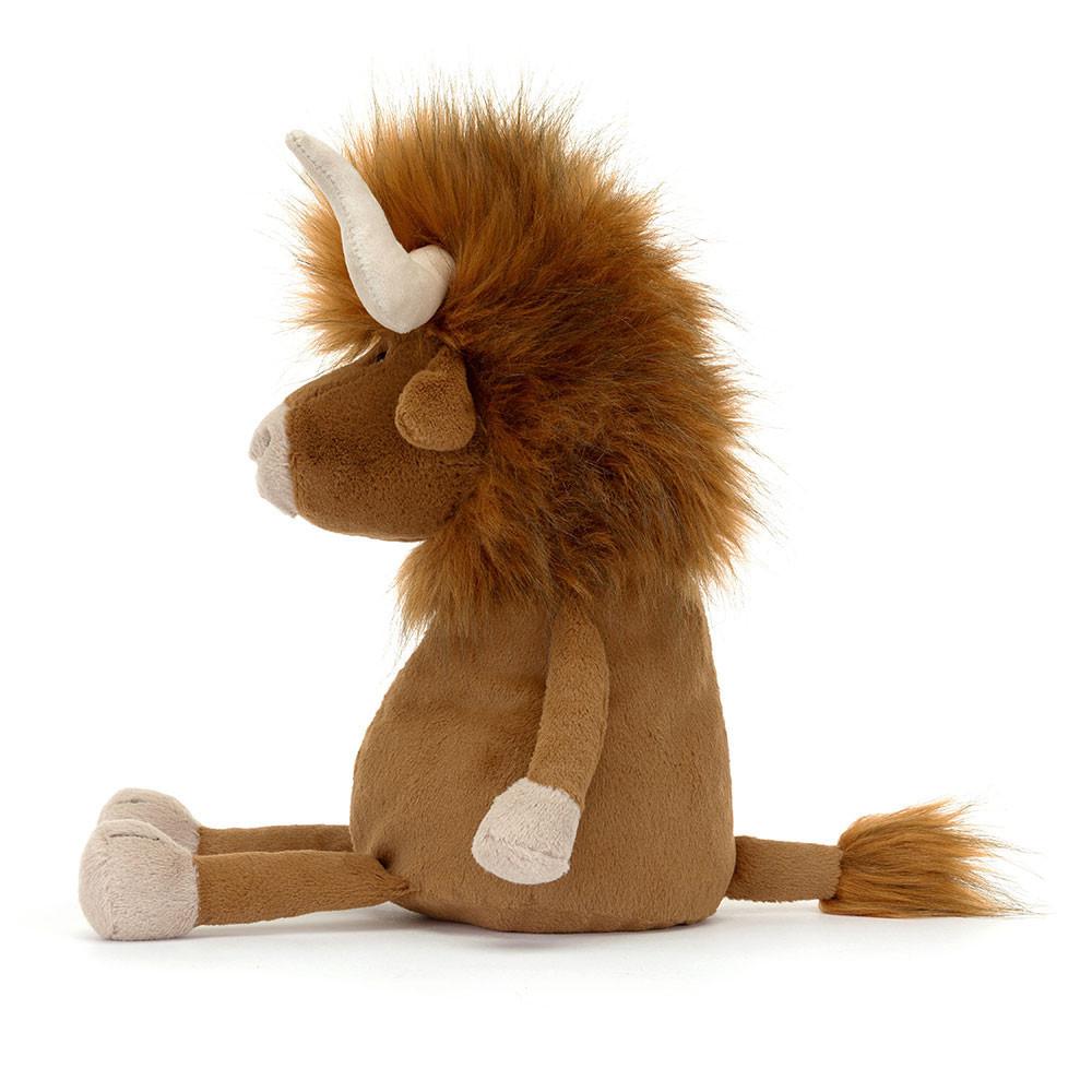 Pluszaki Jellycat Ramone Bull,33cm x 13cm x 14cm Brązowe | Polska  HYMP-71369