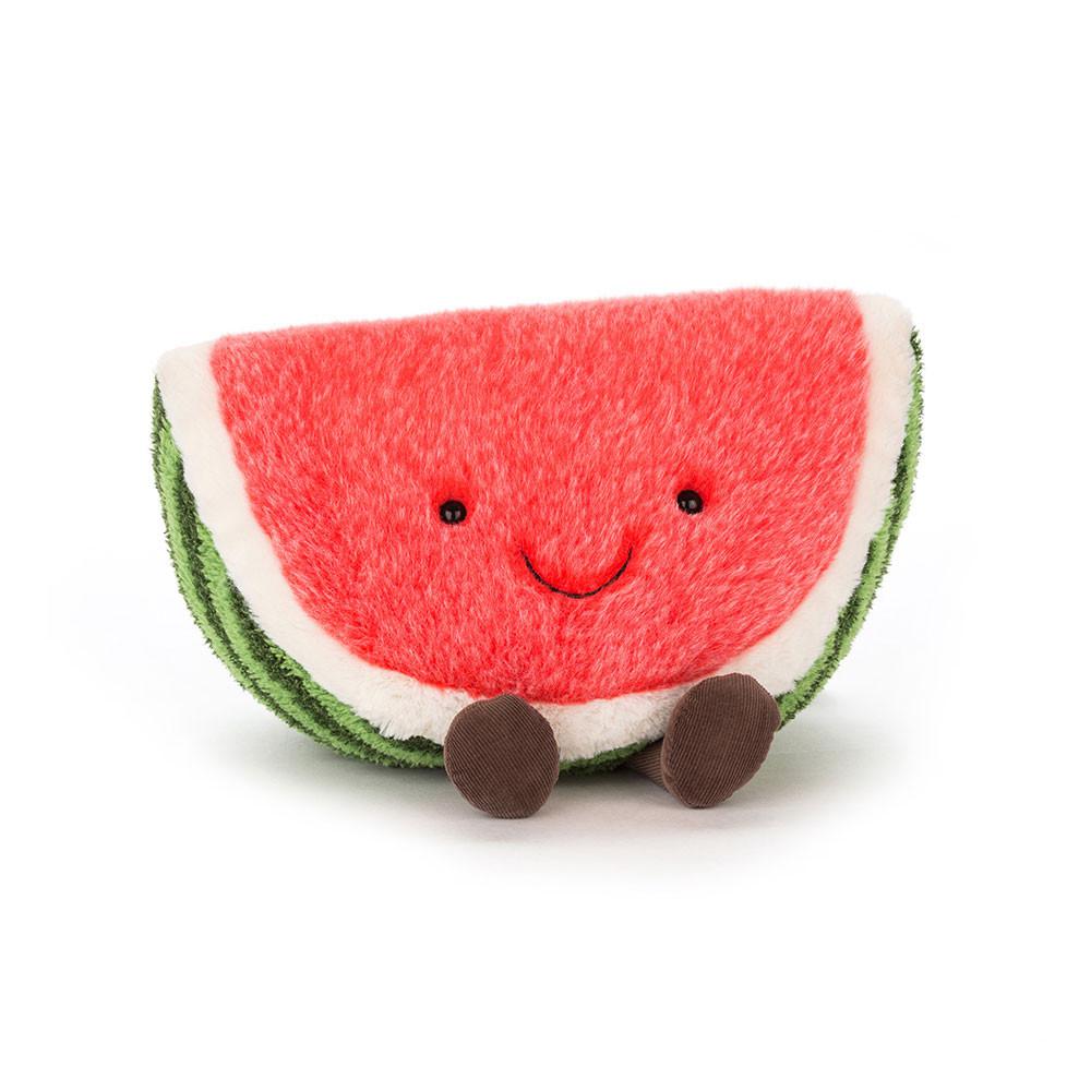 Pluszaki Jellycat RetiAmuseables Watermelon,18cm x 25cm x 17cm Różowe | Polska  IYPB-17854