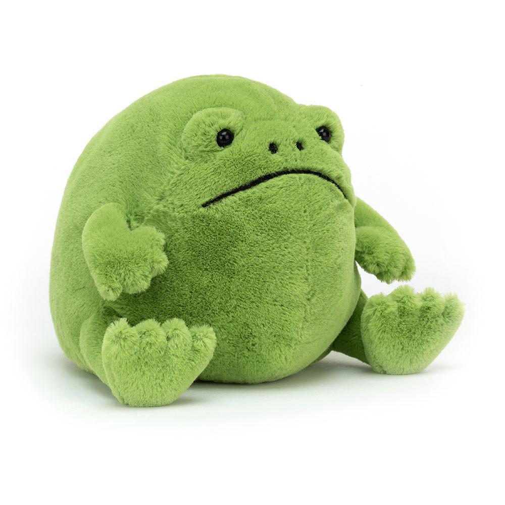 Pluszaki Jellycat Ricky Rain Frog,15cm x 16cm x 18cm Zielone | Polska  HYPW-71902