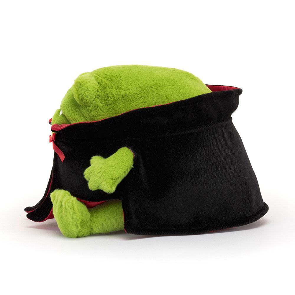 Pluszaki Jellycat Ricky Rain Frog Vampire,15cm x 16cm x 18cm Zielone | Polska  NGCE-21639