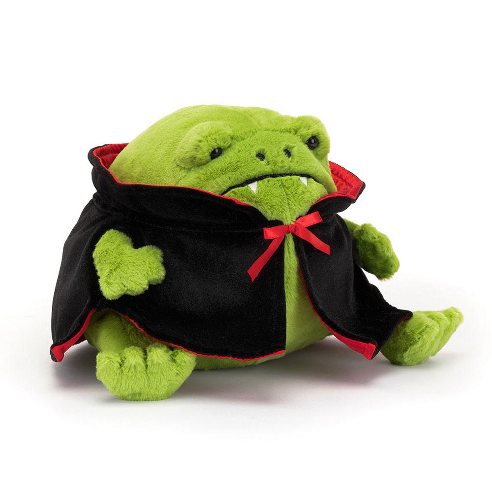 Pluszaki Jellycat Ricky Rain Frog Vampire,15cm x 16cm x 18cm Zielone | Polska  NGCE-21639