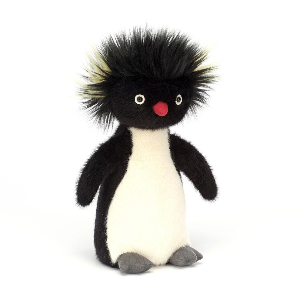 Pluszaki Jellycat Ronnie Rockhopper Penguin,23cm x 11cm x 9cm Czarne | Polska  SPQM-24351