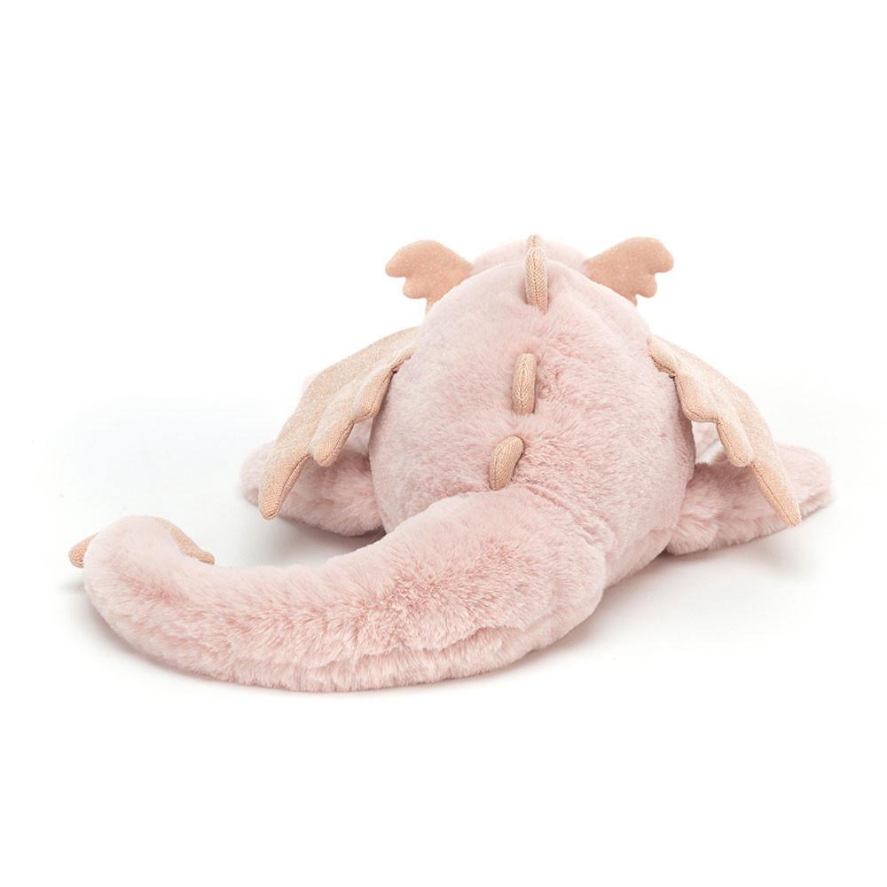 Pluszaki Jellycat Rose Dragon,12cm x 14cm x 50cm Różowe | Polska  XLGS-53178