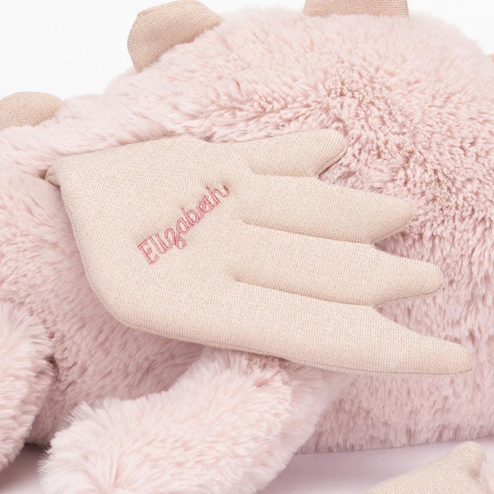 Pluszaki Jellycat Rose Dragon Huge,19cm x 20cm x 66cm Różowe | Polska  DGKH-93041
