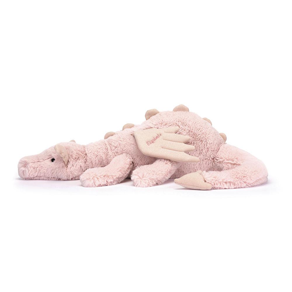 Pluszaki Jellycat Rose Dragon Huge,19cm x 20cm x 66cm Różowe | Polska  DGKH-93041