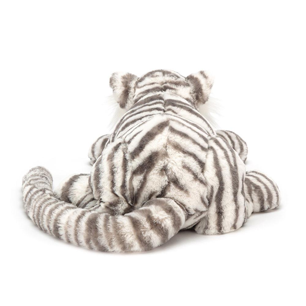 Pluszaki Jellycat Sacha Snow Tiger,13cm x 14cm x 36cm Białe | Polska  TVYP-68792