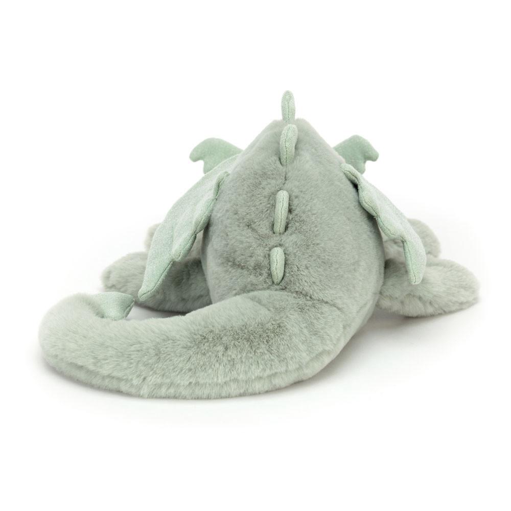 Pluszaki Jellycat Sage Dragon,12cm x 14cm x 50cm Zielone | Polska  EGQV-31476