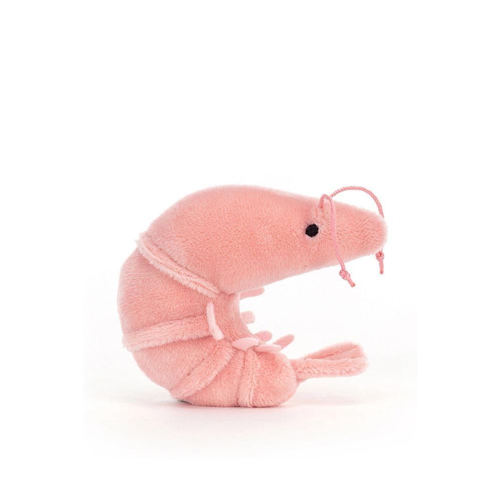 Pluszaki Jellycat Sensational Seafood Shrimp,6cm x 3cm x 7cm Różowe | Polska  AFKP-35160