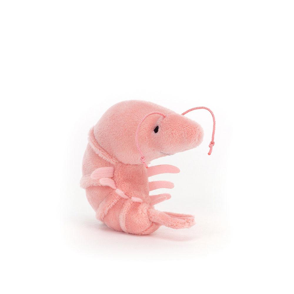 Pluszaki Jellycat Sensational Seafood Shrimp,6cm x 3cm x 7cm Różowe | Polska  AFKP-35160