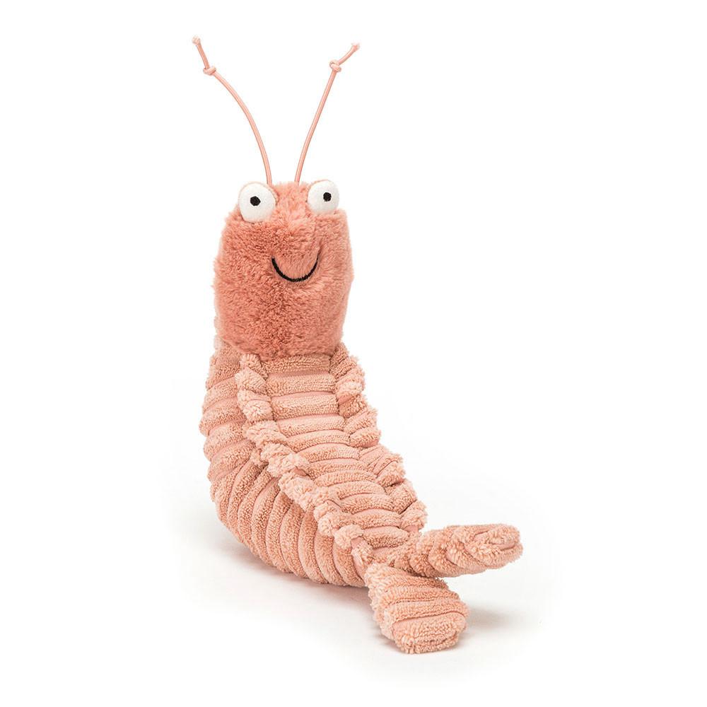 Pluszaki Jellycat Sheldon Shrimp,17cm x 7cm x 22cm Różowe | Polska  JYMH-48931