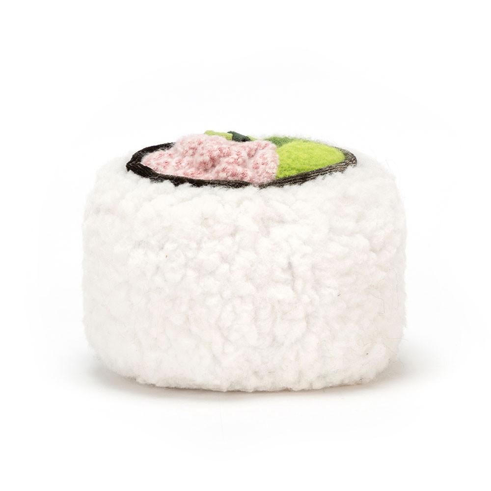 Pluszaki Jellycat Silly Sushi California,10cm x 12cm x 10cm Białe | Polska  JTIW-84279