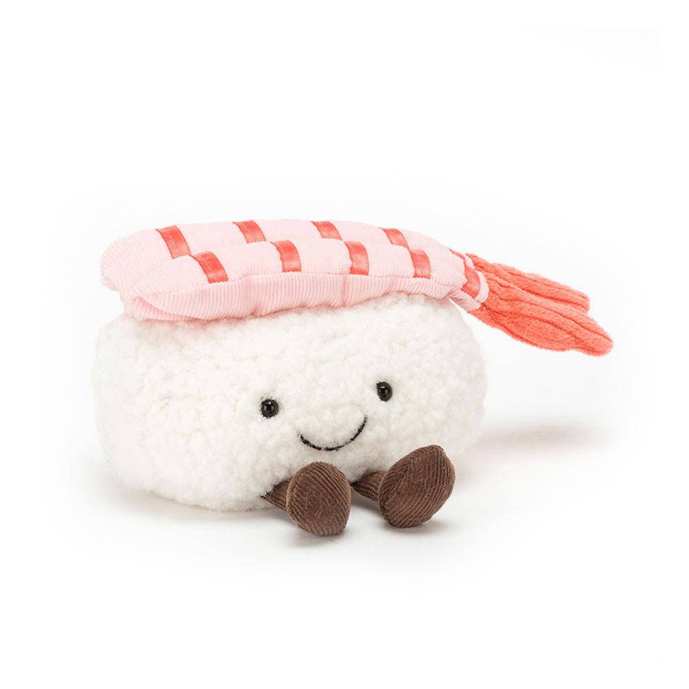 Pluszaki Jellycat Silly Sushi Nigiri,11cm x 11cm x 7cm Białe | Polska  JECO-93410