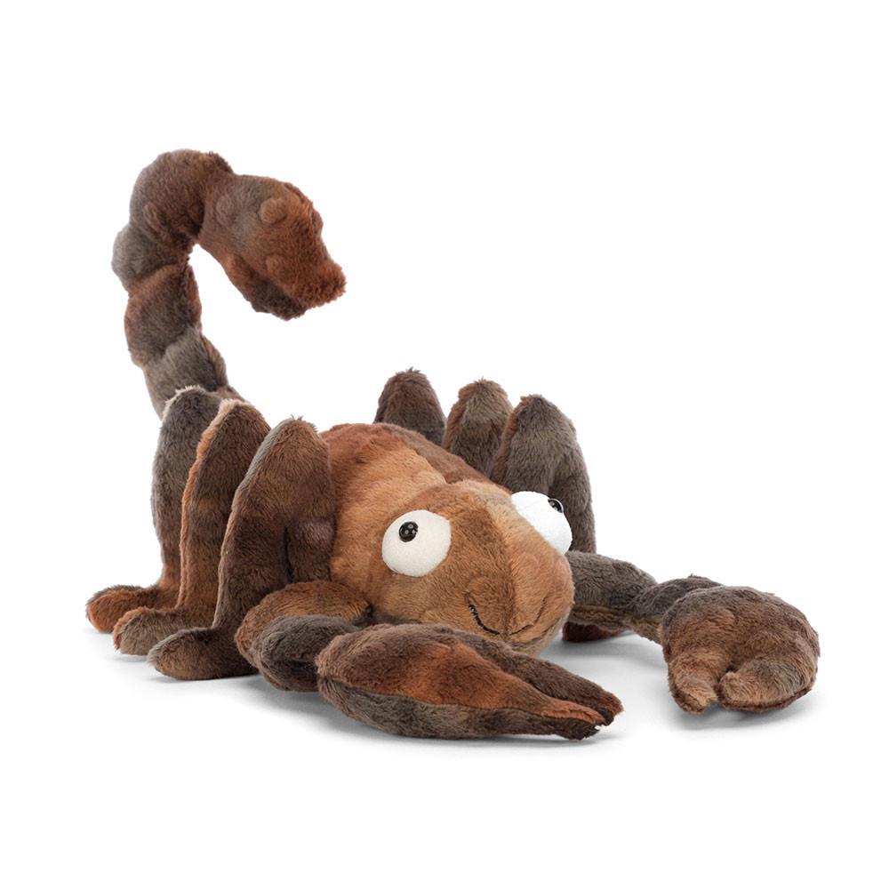 Pluszaki Jellycat Simon Scorpion,8cm x 17cm x 35cm Brązowe | Polska  OHNV-38145