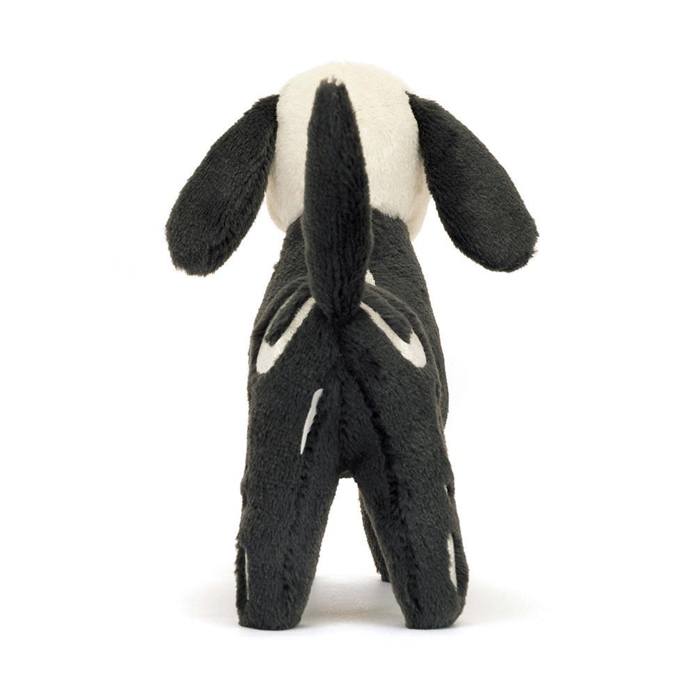 Pluszaki Jellycat SkelePiesek Dan,6.3in x 2.4in x 8.7in Czarne | Polska  DBGT-98265