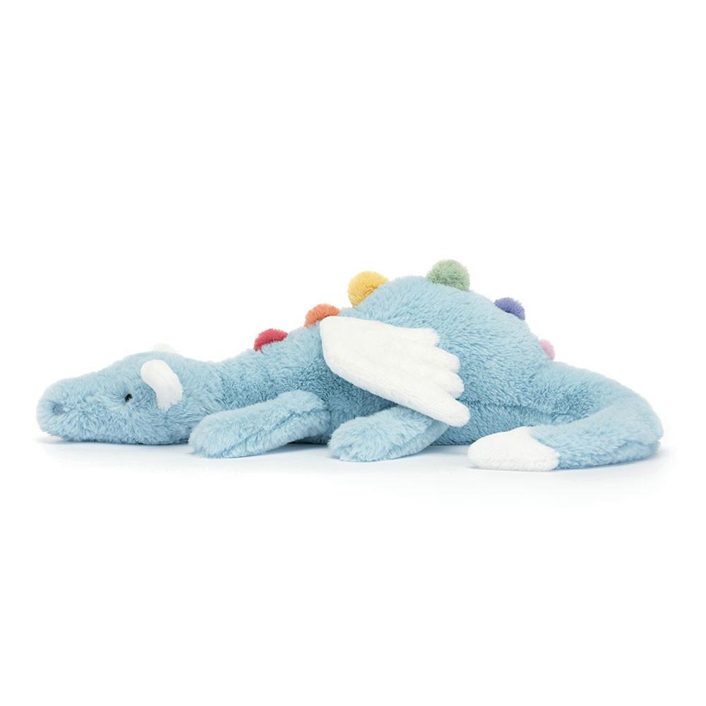 Pluszaki Jellycat Sky Dragon,12cm x 14cm x 50cm Niebieskie | Polska  SZPJ-50486