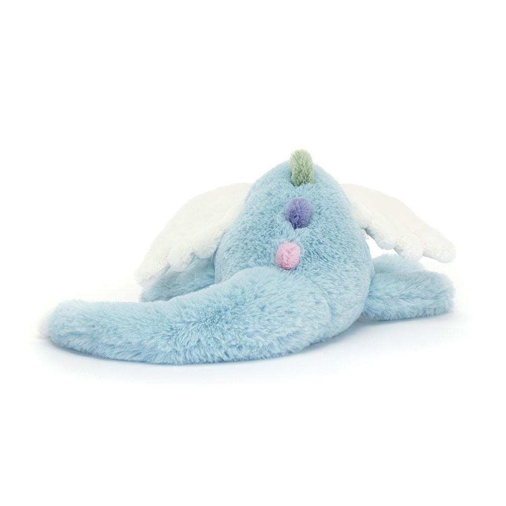 Pluszaki Jellycat Sky Dragon,12cm x 14cm x 50cm Niebieskie | Polska  SZPJ-50486