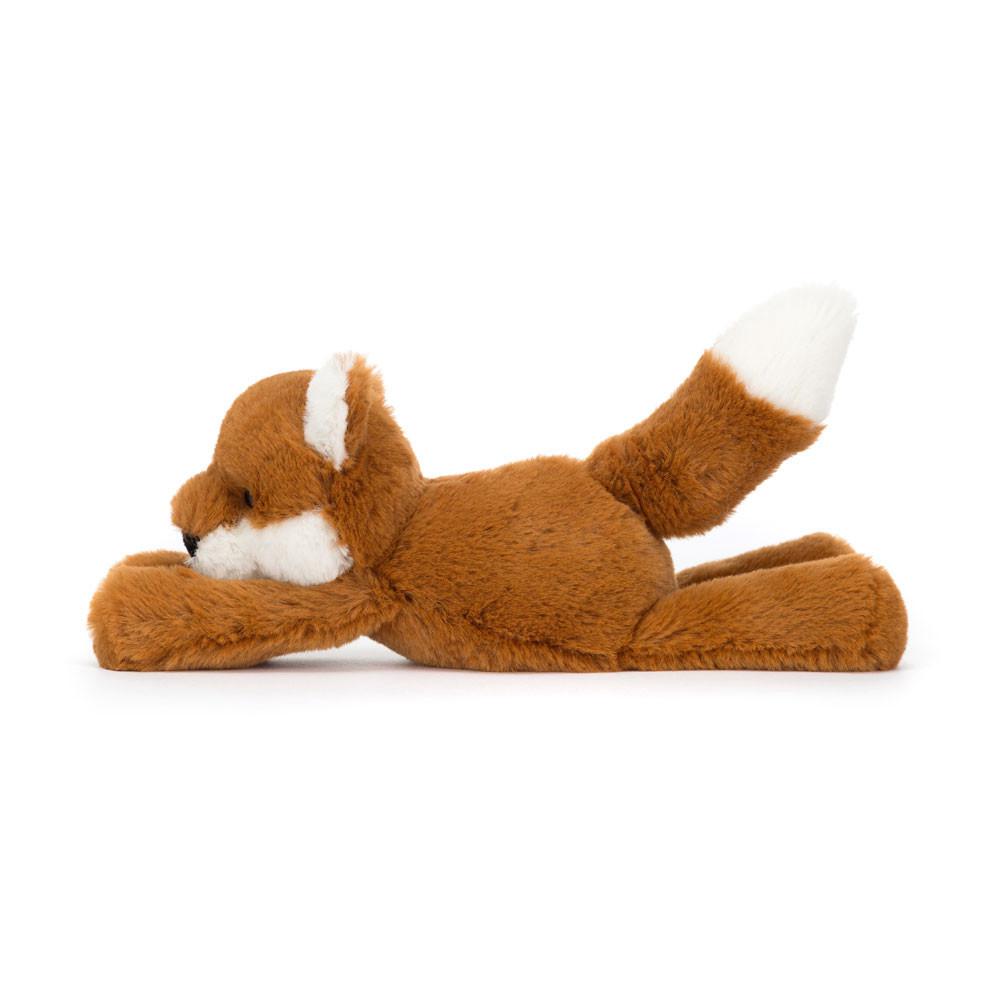 Pluszaki Jellycat Smudge Fox,13cm x 11cm x 24cm Pomarańczowe | Polska  OGSB-21950