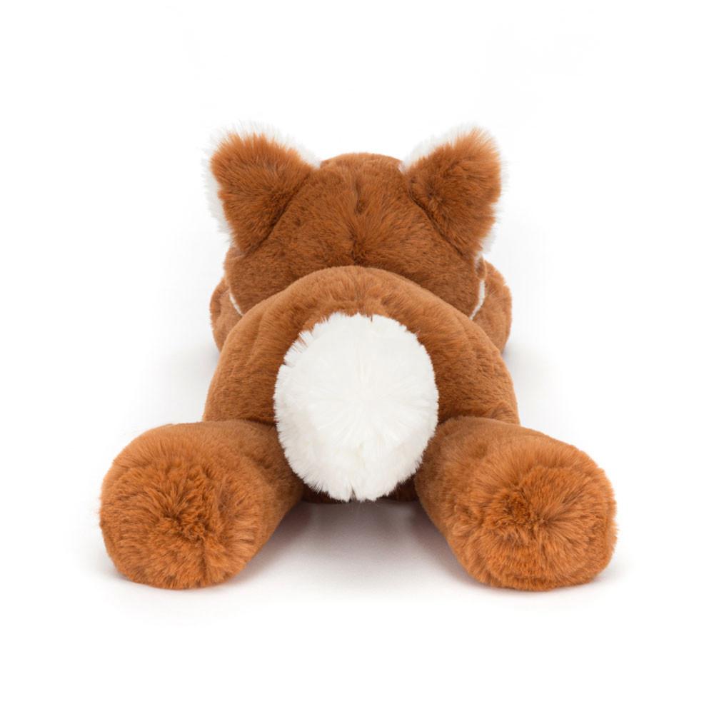 Pluszaki Jellycat Smudge Fox,13cm x 11cm x 24cm Pomarańczowe | Polska  OGSB-21950