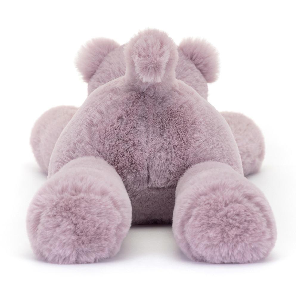 Pluszaki Jellycat Smudge Hippo,13cm x 11cm x 24cm Fioletowe | Polska  LWZF-09463