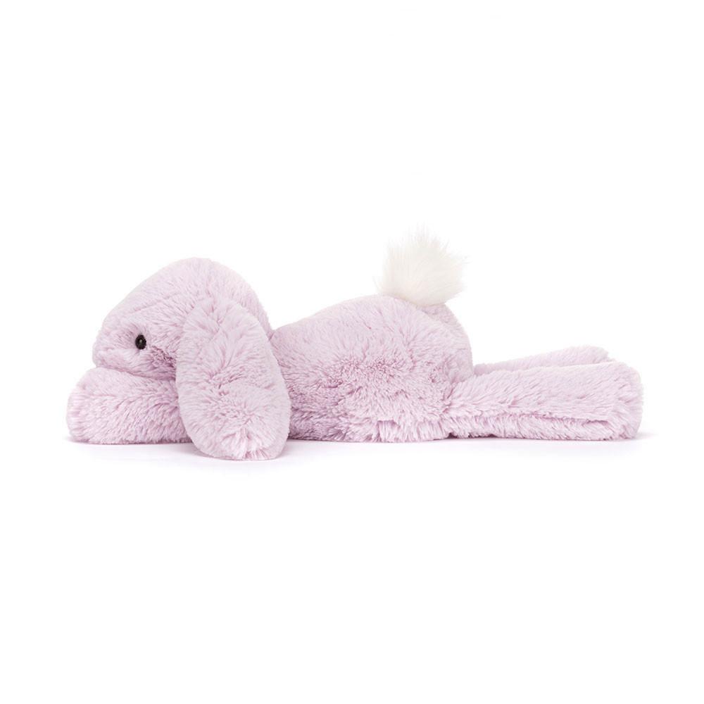 Pluszaki Jellycat Smudge Lavender Rabbit,13cm x 11cm x 24cm Fioletowe | Polska  IAXR-53914