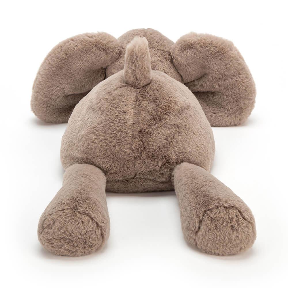 Pluszaki Jellycat Smudge Słoń,13cm x 11cm x 24cm Szare | Polska  UTJS-12645