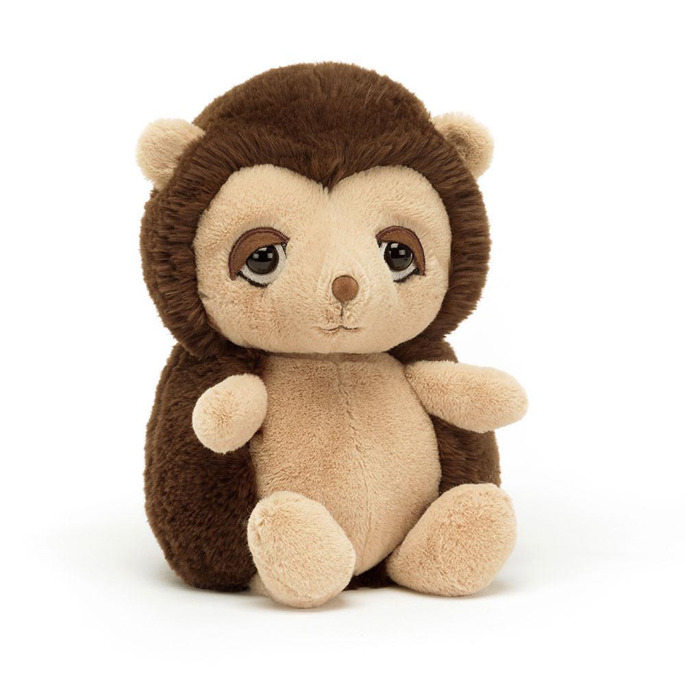 Pluszaki Jellycat Snoozling Hedgehog,28cm x 14cm x 14cm Brązowe | Polska  IAFX-83102