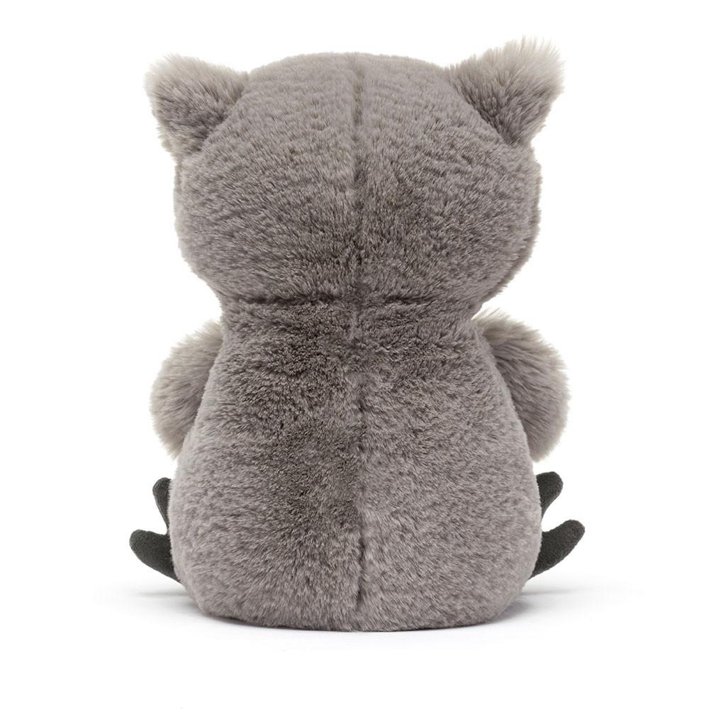 Pluszaki Jellycat Snoozling Owl,28cm x 14cm x 10cm Szare | Polska  OSEC-57836