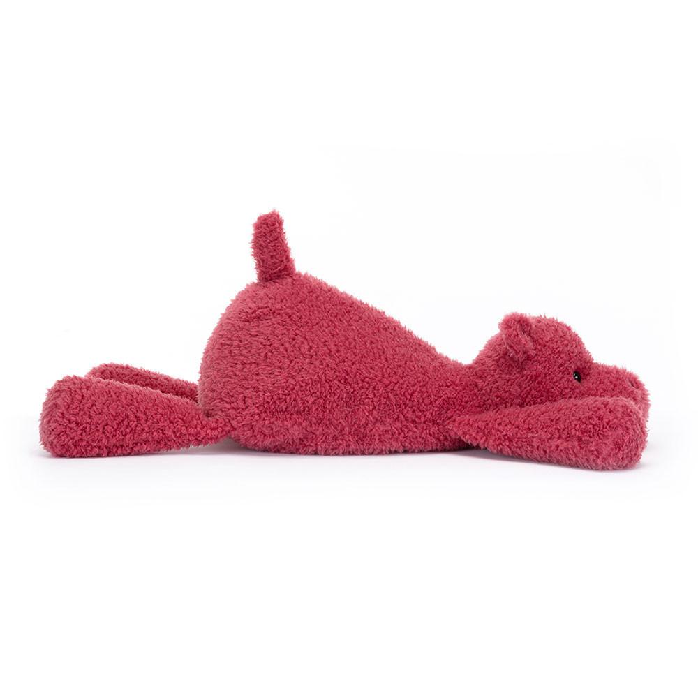 Pluszaki Jellycat Splootie Hippo,16cm x 18cm x 42cm Różowe | Polska  SEQN-21765