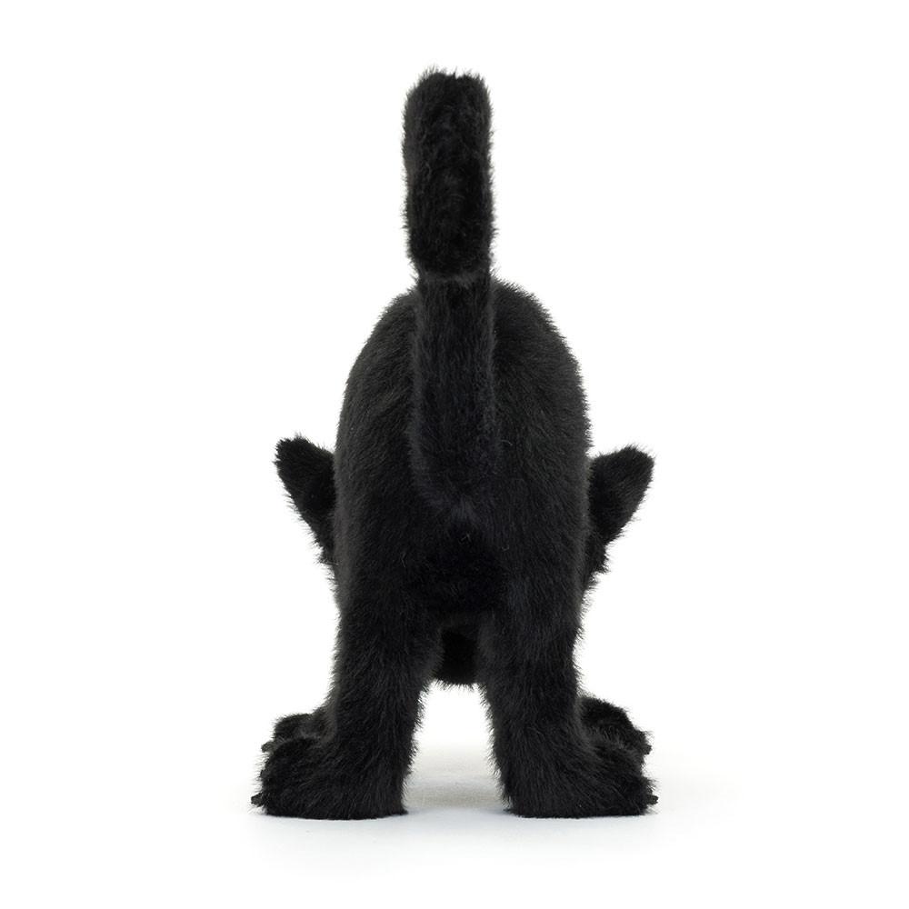 Pluszaki Jellycat Spookipaws Jelonek,7.9in x 2.8in x 9.8in Czarne | Polska  RQDK-31502
