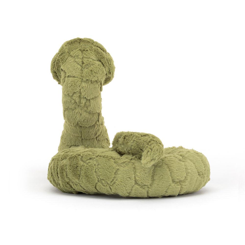Pluszaki Jellycat Stevie Snake,19cm x 10cm x 24cm Zielone | Polska  RIPB-03741
