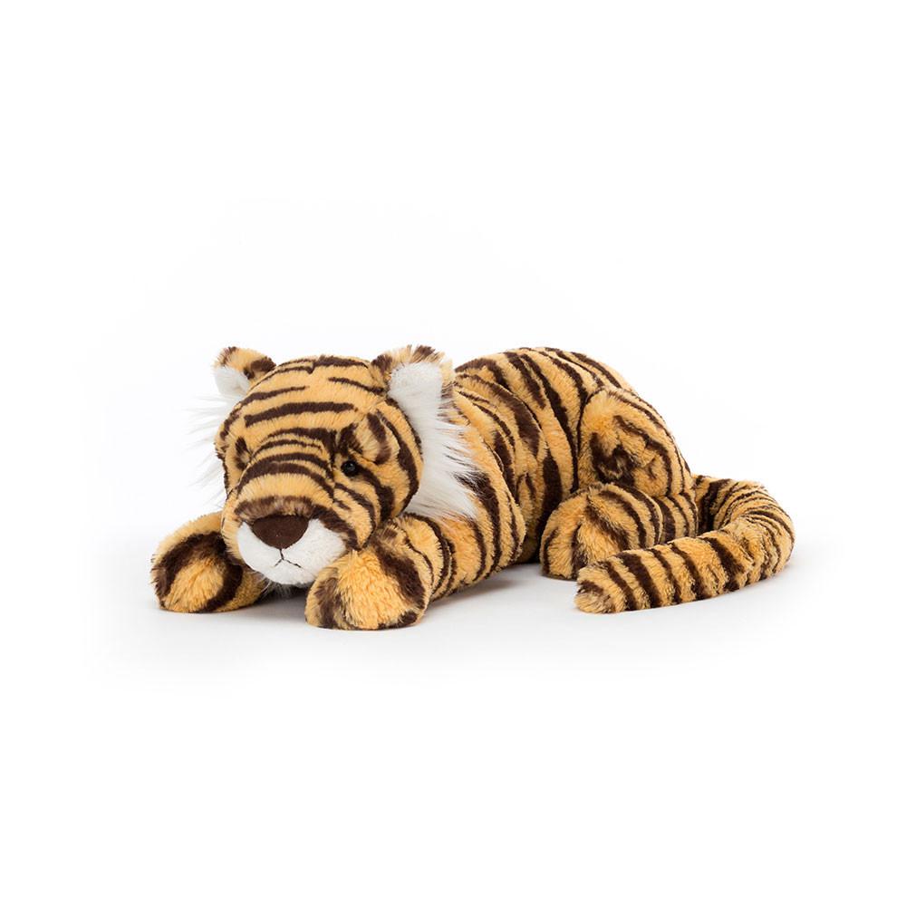 Pluszaki Jellycat Taylor Tiger,13cm x 14cm x 36cm Żółte | Polska  BPAX-83769