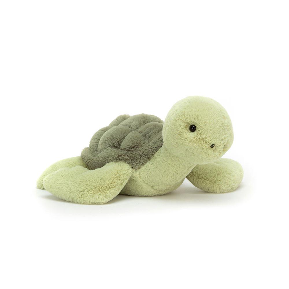 Pluszaki Jellycat Tully Turtle,12cm x 25cm x 28cm Zielone | Polska  EYBV-21597