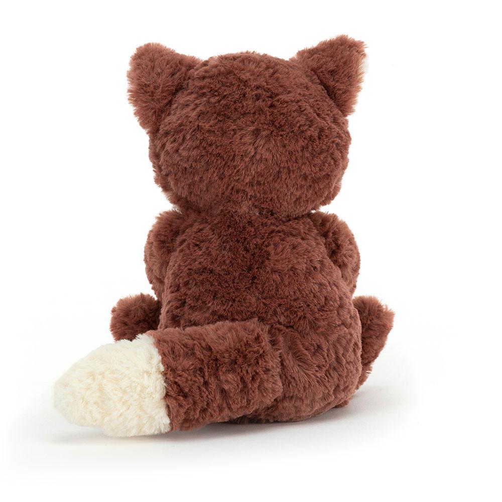 Pluszaki Jellycat Tumbletuft Fox,20cm x 9cm x 8cm Pomarańczowe | Polska  VWKE-50391
