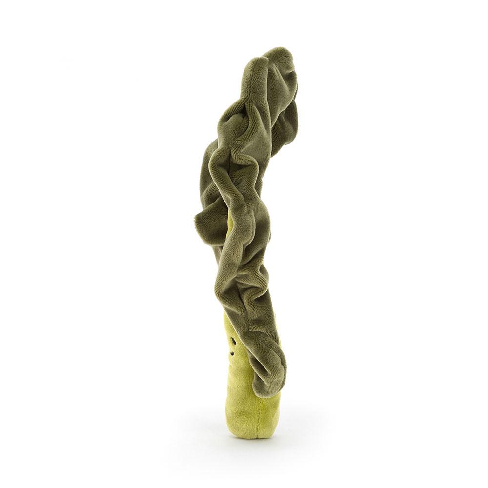 Pluszaki Jellycat Vivacious Vegetable Kale Leaf,22cm x 7cm x 3cm Zielone | Polska  IFHK-97248