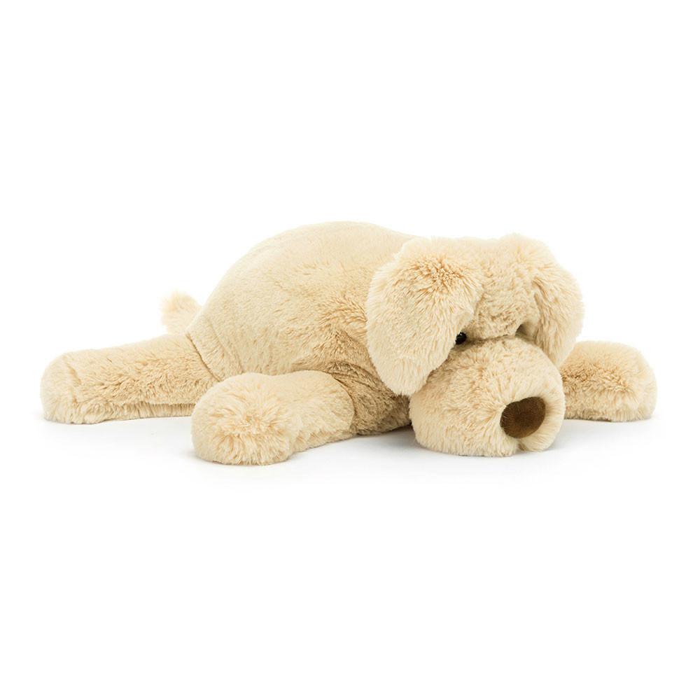 Pluszaki Jellycat Wanderlust Puppy,18cm x 12cm x 36cm Żółte | Polska  OLFH-86074