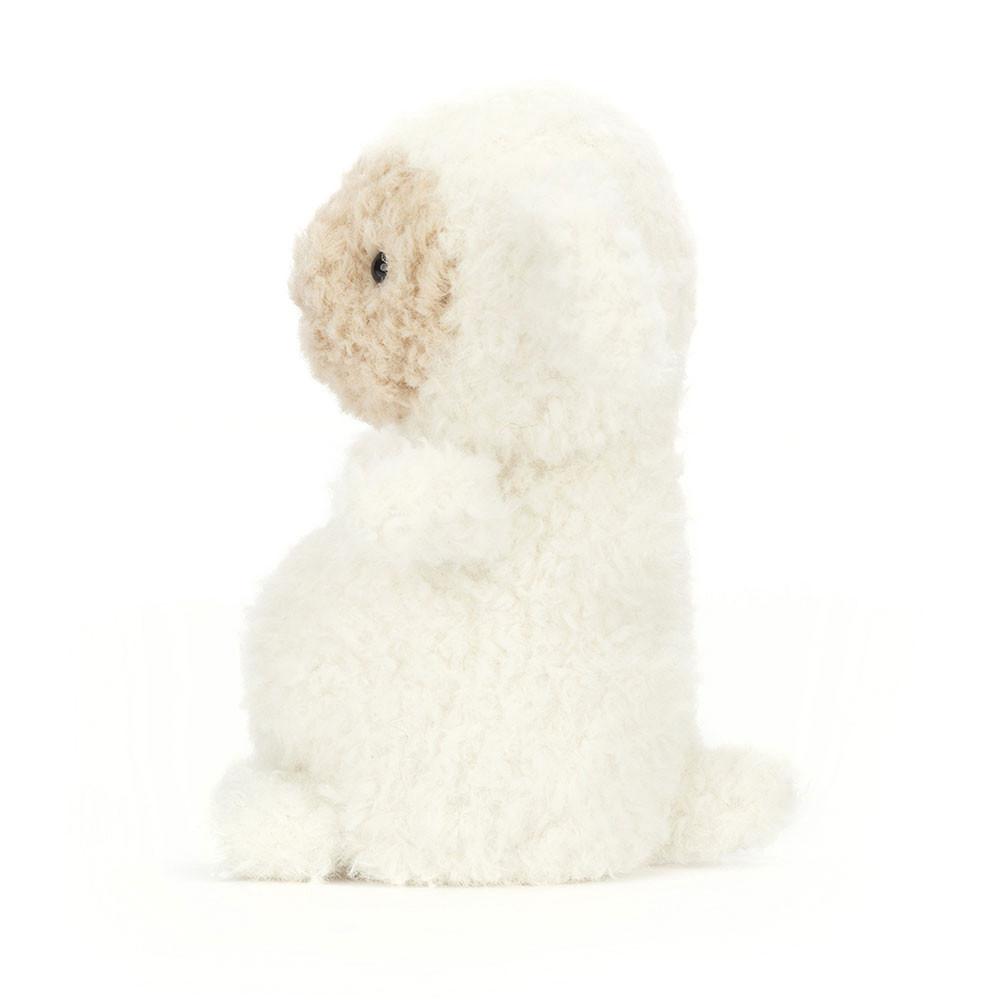 Pluszaki Jellycat Wee Lamb,4.7in x 2.8in x 2.4in Białe | Polska  SWLK-90368