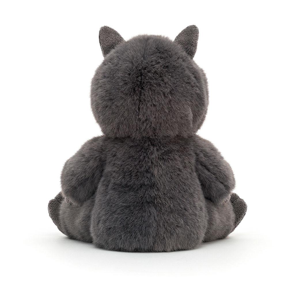 Pluszaki Jellycat Wilf Wolf,28cm x 18cm x 12cm Szare | Polska  RDTY-95784