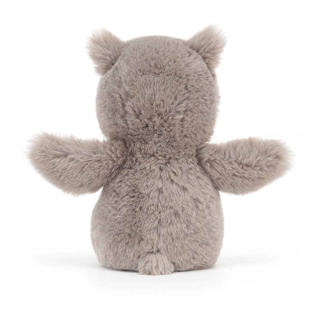 Pluszaki Jellycat Willow Owl,20cm x 9cm x 7cm Szare | Polska  BMNZ-35810