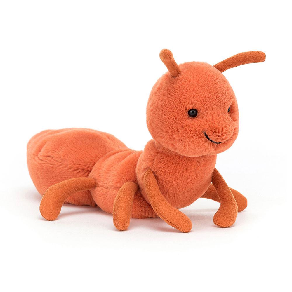 Pluszaki Jellycat Wriggidig Ant,11cm x 5cm x 17cm Pomarańczowe | Polska  OVXQ-07589