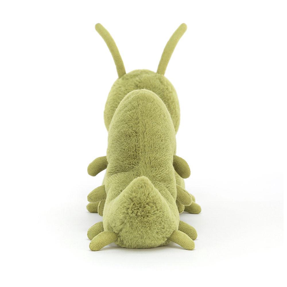Pluszaki Jellycat Wriggidig Jelonekerpillar,11cm x 5cm x 25cm Zielone | Polska  SQOP-76423