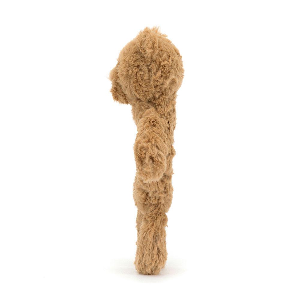 Psy Jellycat Bartholomew Miś Ring Rattle,18cm x 8cm x 2cm Brązowe | Polska  SLVP-58147