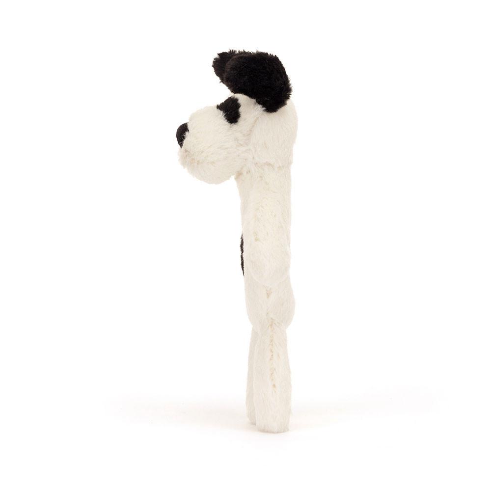 Psy Jellycat Bashful Puppy Ring Rattle,18cm x 8cm x 2cm Białe | Polska  CUEI-17492