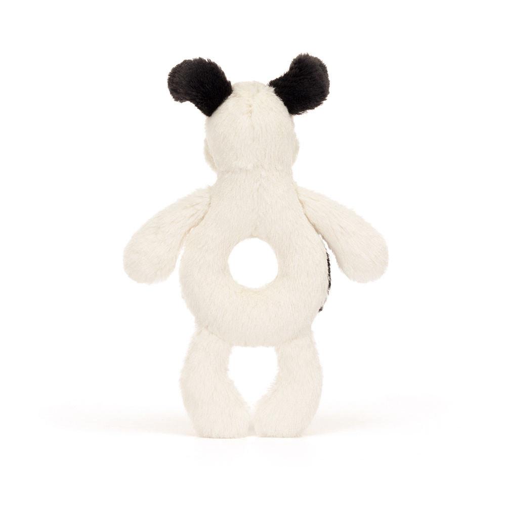 Psy Jellycat Bashful Puppy Ring Rattle,18cm x 8cm x 2cm Białe | Polska  CUEI-17492